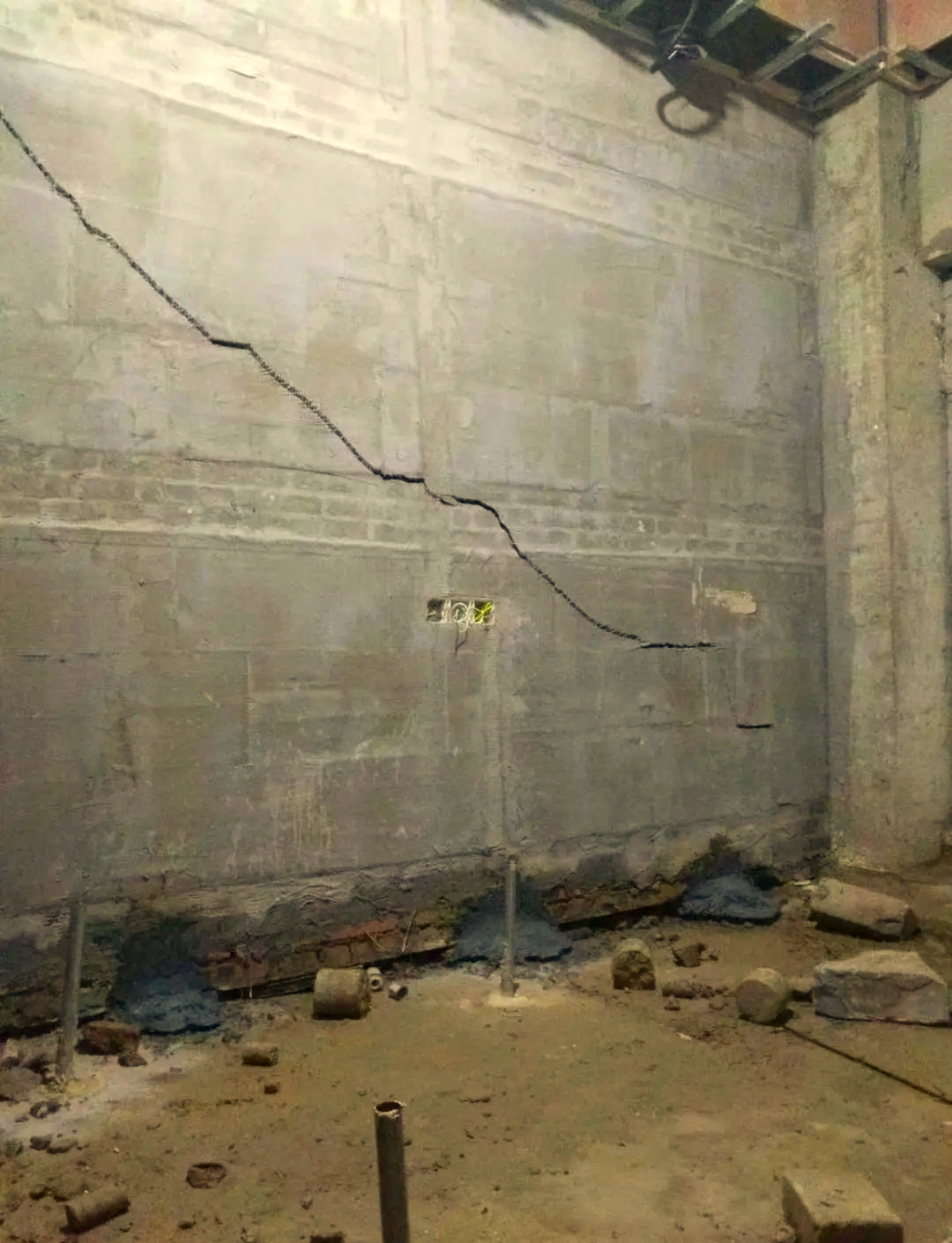 张家口桥西区房屋下沉加固