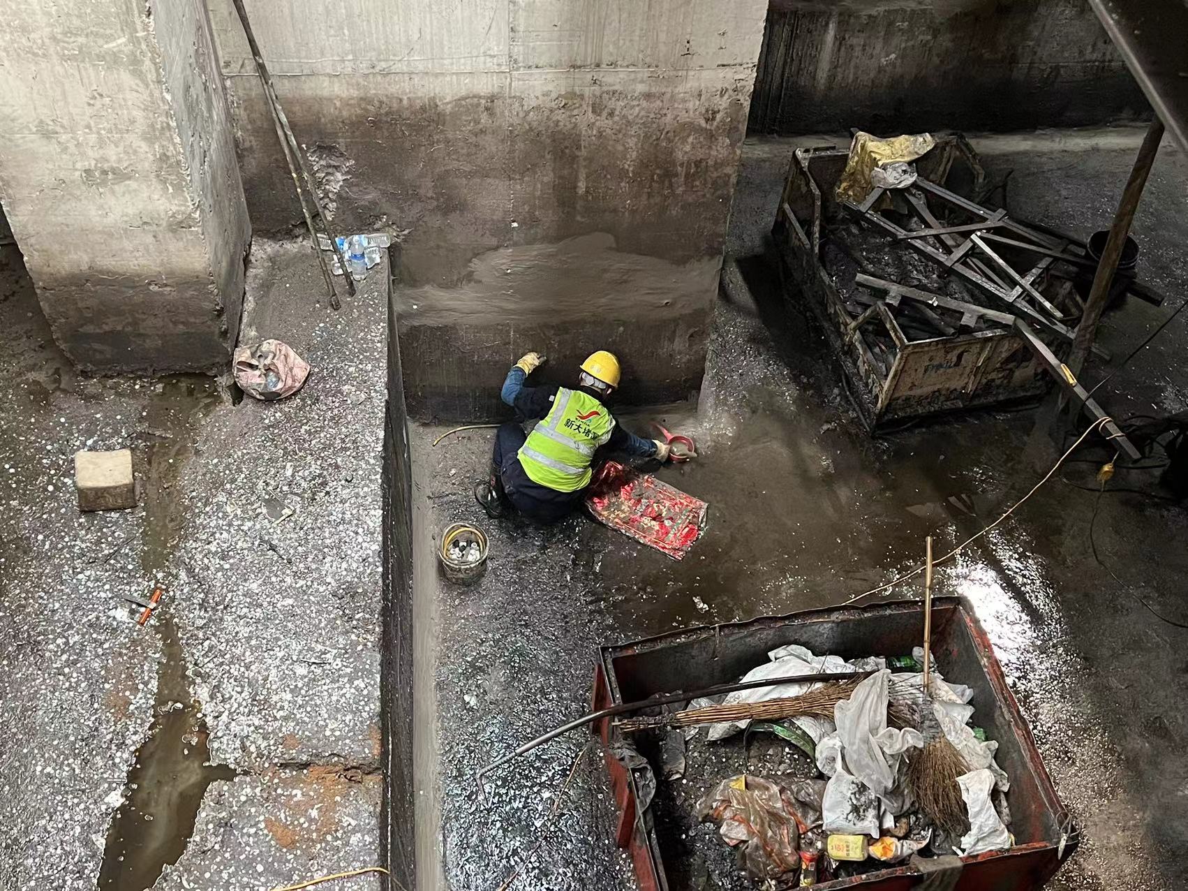 张家口桥西区基坑渗漏水堵漏